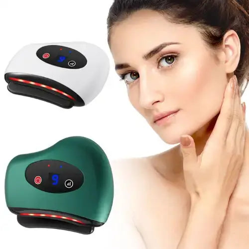 Gua Sha electric device for smooth skin and improved elasticity. Beautycom.  