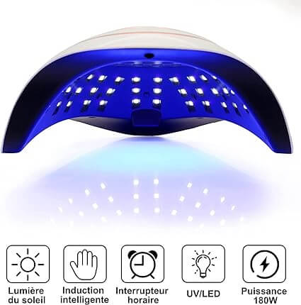 Perfect your manicure with the Professional Nail Drying Lamp. Beautycom.