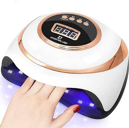 Achieve salon-quality nails at home with the Professional Nail Drying Lamp. Beautycom.  