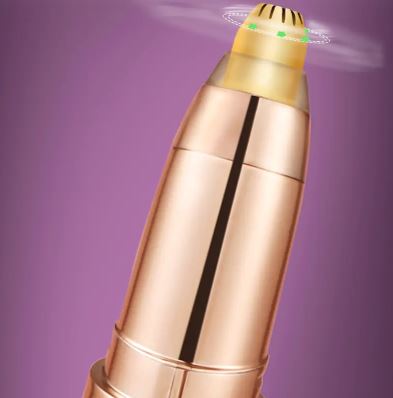 Achieve flawless brows with this electric eyebrow epilator. Beautycom.  