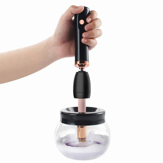 Makeup brush cleaning kit for maintaining fresh, clean brushes. Beautycom.  